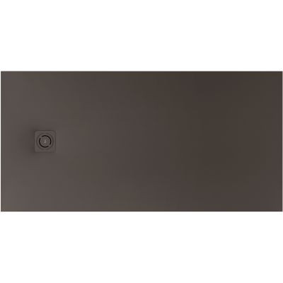 Roca Magma brodzik prostokątny 100x70 cm kompozyt Stonex kawowy APE013E82BC03660