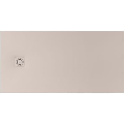 Roca Magma brodzik prostokątny 100x80 cm kompozyt Stonex beżowy APE013E832003650