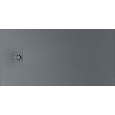 Roca Magma brodzik prostokątny 180x80 cm kompozyt Stonex szary APE0170832003200