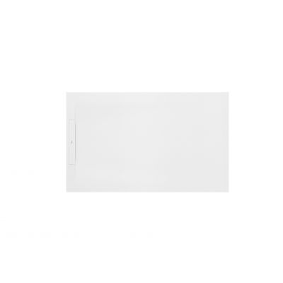 Roca Pyros brodzik prostokątny z syfonem 100x80 cm biały AP9013E832003100
