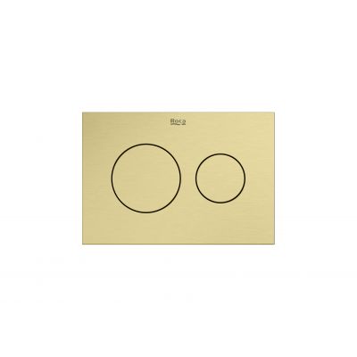 Roca Duplo S przycisk spłukujący do WC złoty A8902233VA