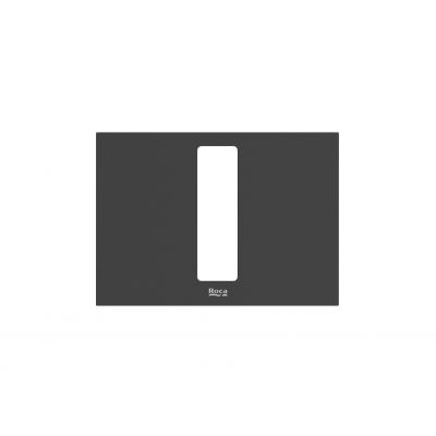 Roca Duplo S płytka przycisku spłukującego do WC czarny mat A890521306