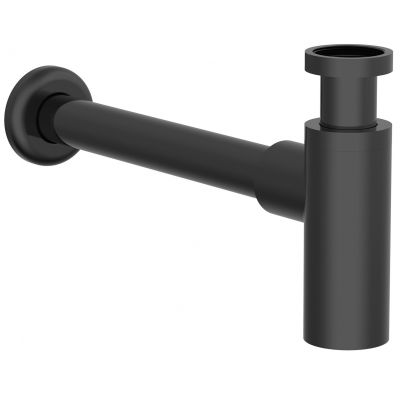 Roca Aqua półsyfon umywalkowy butelkowy czarny A5064070NB