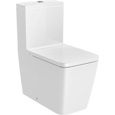 Roca Inspira Square miska WC kompakt Rimless biała A342536000