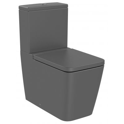Roca Inspira miska WC stojąca kompakt Rimless onyx A342536640