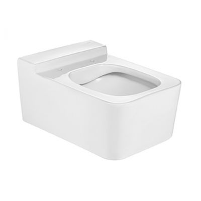 Roca Inspira Square miska WC wisząca Rimless Supraglaze biała A346537S00