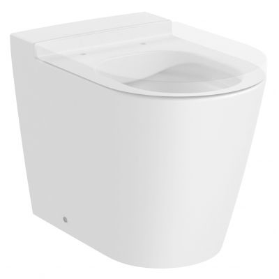 Roca Inspira miska WC stojąca Rimless biały mat A347526620