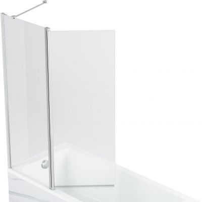Roca Town-N parawan nawannowy 100 cm 2-częściowy chrom połysk/szkło przezroczyste AMP2210012M