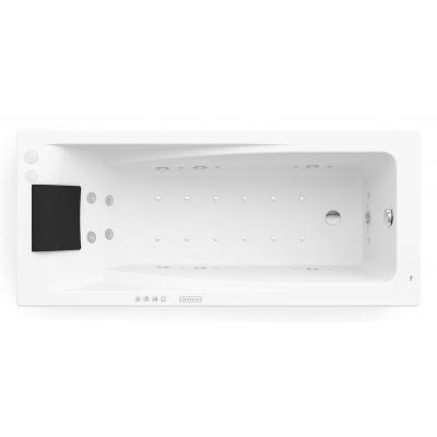 Roca Hall wanna z hydromasażem 170x75 cm prostokątna biała A24T391000