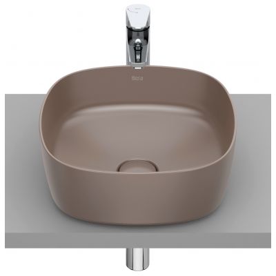 Roca Inspira umywalka 37x37 cm kwadratowa nablatowa A327502660
