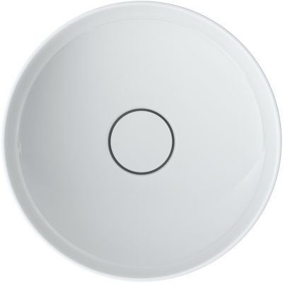 Roca Inspira Round umywalka 37 cm okrągła nablatowa biała A327523000