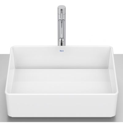 Roca Tura umywalka 45x35 cm prostokątna nablatowa biała A327691S00