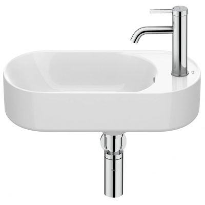 Roca Meridian umywalka 50x27,5 cm owalna ścienna biała A327740S00