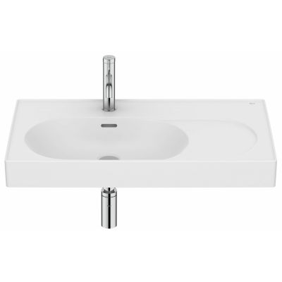 Roca Meridian umywalka 80x46 cm prostokątna ścienna-meblowa biała A327743620