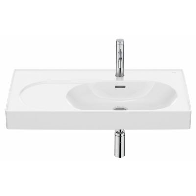 Roca Meridian umywalka 80x46 cm prostokątna ścienna-meblowa biała A327744000