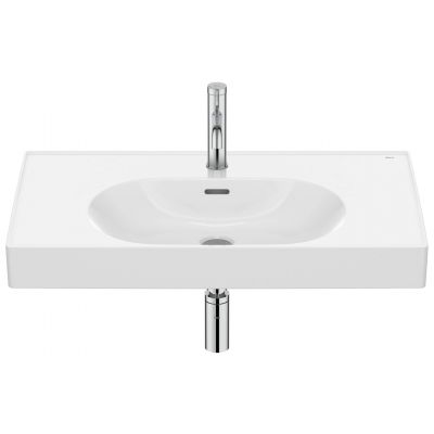 Roca Meridian umywalka 80x46 cm prostokątna ścienna-meblowa biała A327745S00