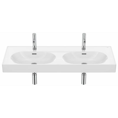 Roca Meridian umywalka 120x46 cm owalna ścienna-meblowa biała A327747000