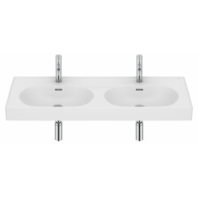 Roca Meridian umywalka 120x46 cm owalna ścienna-meblowa biała A327747620