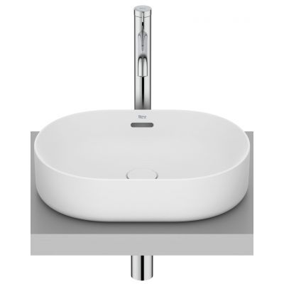 Roca Meridian umywalka 46x36,5 cm owalna nablatowa biała A327748620