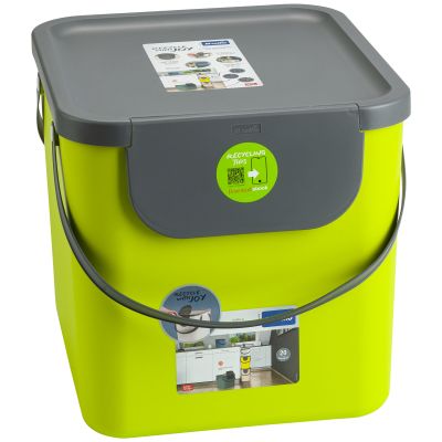 Rotho Albula sortownik na odpady 40 l Lime zielony 1034405070