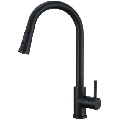 Ruvetti Edera bateria kuchenna stojąca czarna 1003MB