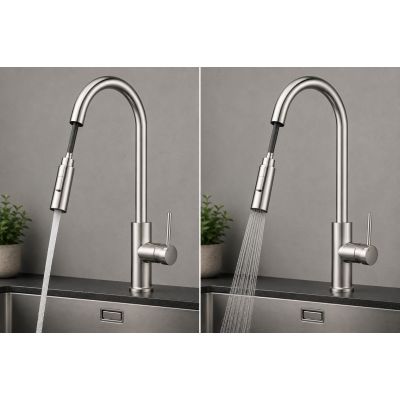 Ruvetti Korra bateria kuchenna stojąca stal 1013BS