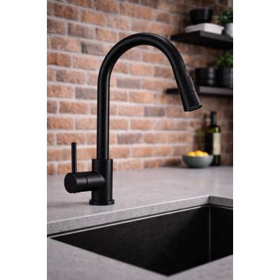 Ruvetti Edera bateria kuchenna stojąca czarna 1003MB