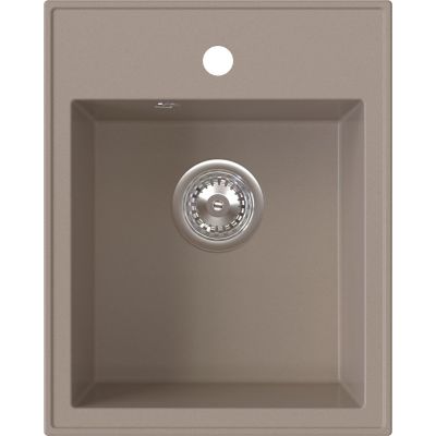 Ruvetti Pino zlewozmywak granitowy 50x40 cm beżowy 3001PI_BE40_W