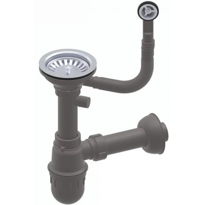 Ruvetti odpływ zlewozmywakowy 3,5'' z syfonem 6002BSECO3
