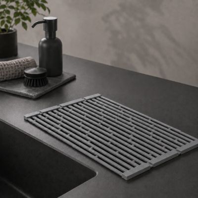 Ruvetti ociekarka zwijana mata składana szara 7005-378210-GR