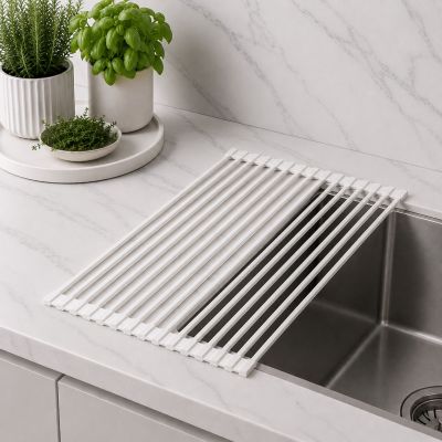 Ruvetti ociekarka zwijana 46 cm - mata biała 7006_4631.8-14WH