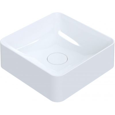 Ruvetti Anda umywalka 39x39 cm kwadratowa nablatowa biała DOL_AN40