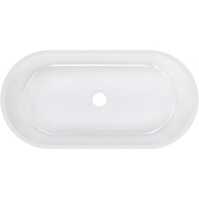 Ruvetti Arina umywalka 60x30 cm owalna nablatowa biała DOL_ARI6030