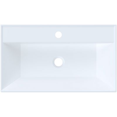 Ruvetti Cameron umywalka 60x35 cm prostokątna nablatowa biała DOL_CAM60