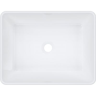 Ruvetti Celina umywalka 48,5x37,5 cm prostokątna nablatowa biała DOL_CE4837