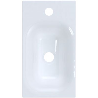 Ruvetti Misti umywalka 40x22 cm prostokątna meblowa biała DOL_MI4022