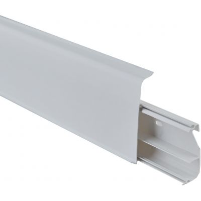 Salag Lima listwa przypodłogowa PVC 250 cm biała LI0100