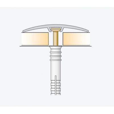 Salag Stratus listwa progowa 93 cm złota SP40A2