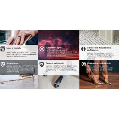 Salag Navajo panel winylowy 122x23 cm Kolorado Oak YC0S64