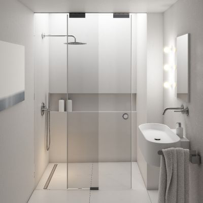 Schedline Slight Line S1 brodzik podpłytkowy 80 cm 10ST.1S1-8080