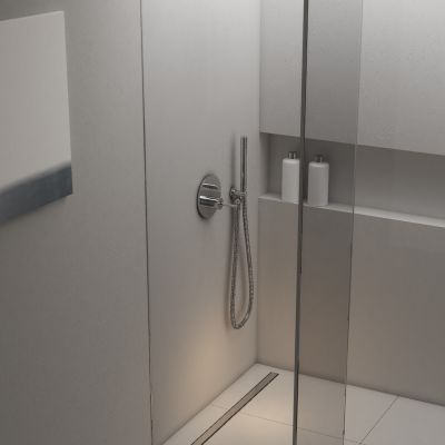 Schedline Slight Line S1 brodzik podpłytkowy 80 cm 10ST.1S1-8080