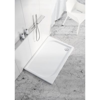 Schedline Canes brodzik prostokątny 100x80 cm biały 3SP.C1P-80100