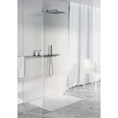 Schedline Estima brodzik prostokątny 90x70 cm kompozyt Stonicryl biały 3SP.E2P-7090