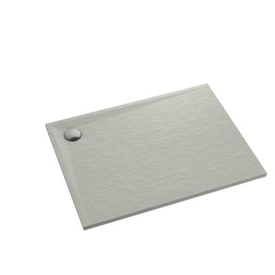 Schedline Libra Cement Stone brodzik prostokątny 100x90 cm cement 3SP.L1P-90100/CT/ST