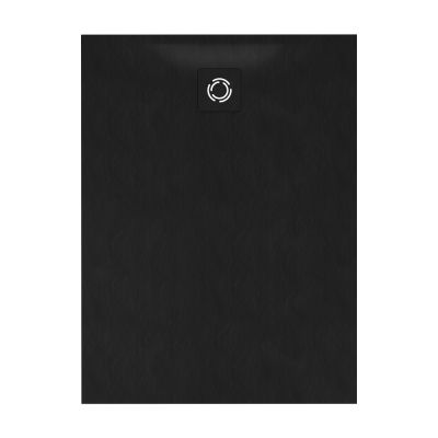 Schedline Magnific Black Stone brodzik prostokątny z maskownicą 90x80 cm czarny 3SP.M1K-8090/C/ST-M9/C/ST