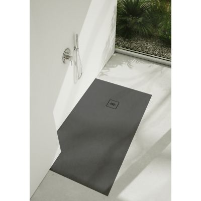 Schedline Protos Grey Stone brodzik 80x80 cm kwadratowy szary kamień 3SP.P1K-8080/S/ST-M1/S/ST