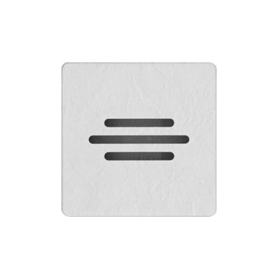 Schedline Protos brodzik 90x90 cm kwadratowy biały kamień 3SP.P1K-9090/B/ST-M1/B/ST