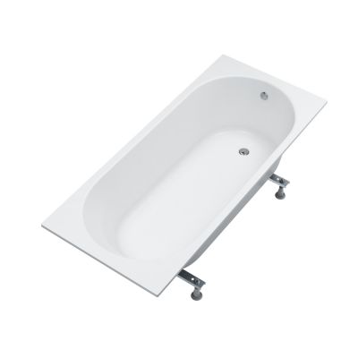 Schedline Solia White Mat wanna prostokątna 170x75 cm biała 3WST.S1P-17075/B/MG
