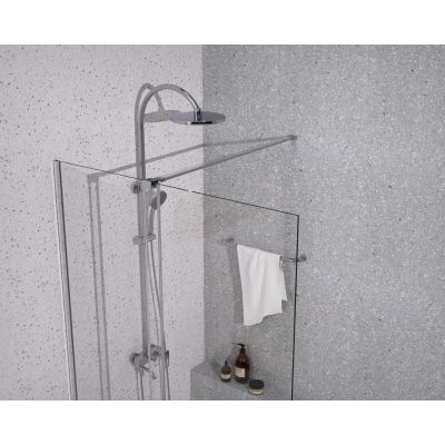 Sea-Horse Creative ścianka prysznicowa walk-in 120 cm chrom połysk/szkło przezroczyste BK258T12