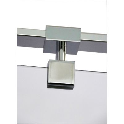 Sea-Horse Creative kabina prysznicowa 100x90 cm kwadratowa chrom połysk/szkło przezroczyste BKP248T09/10P